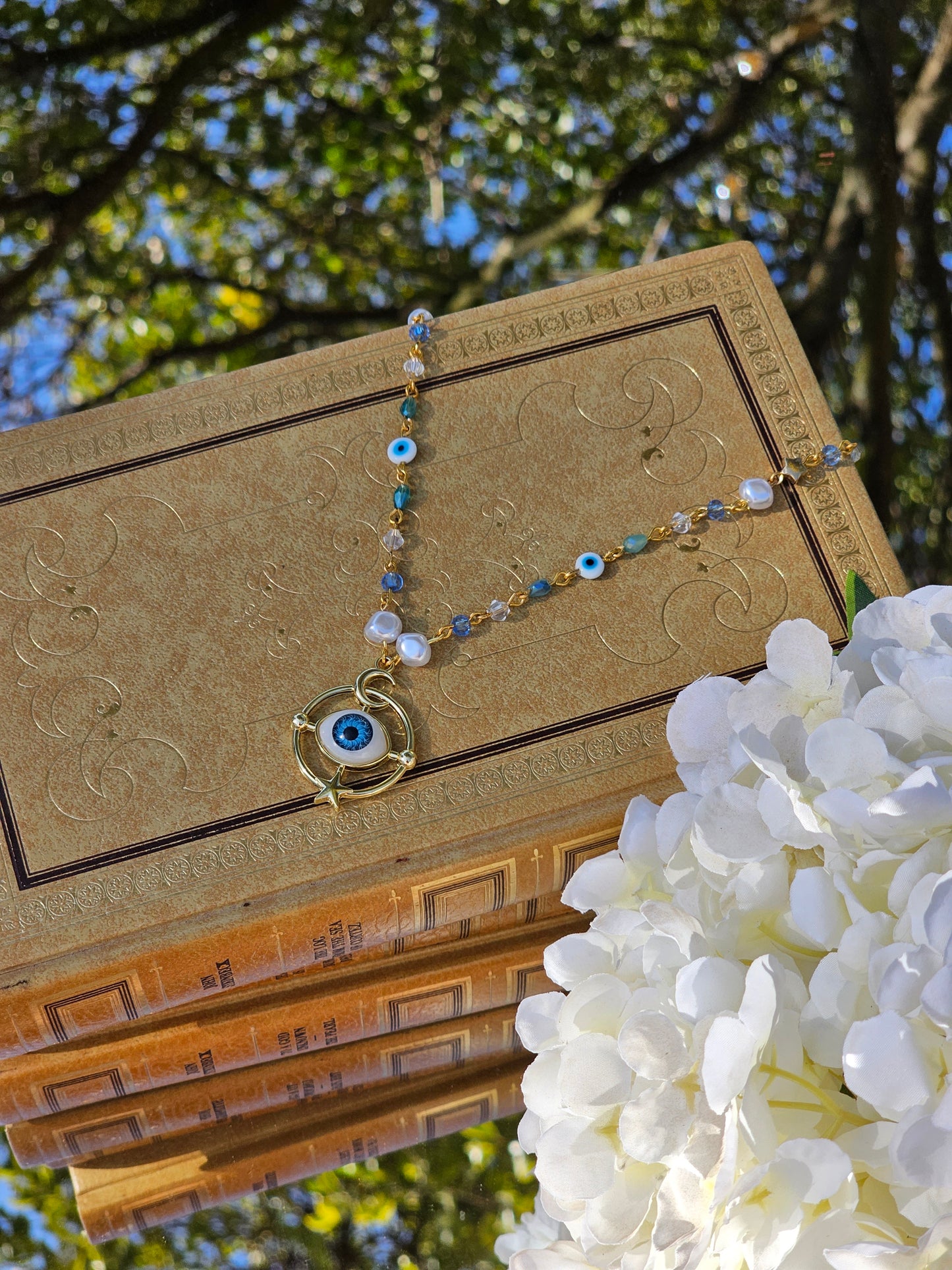 Evil Eye Statement Necklace