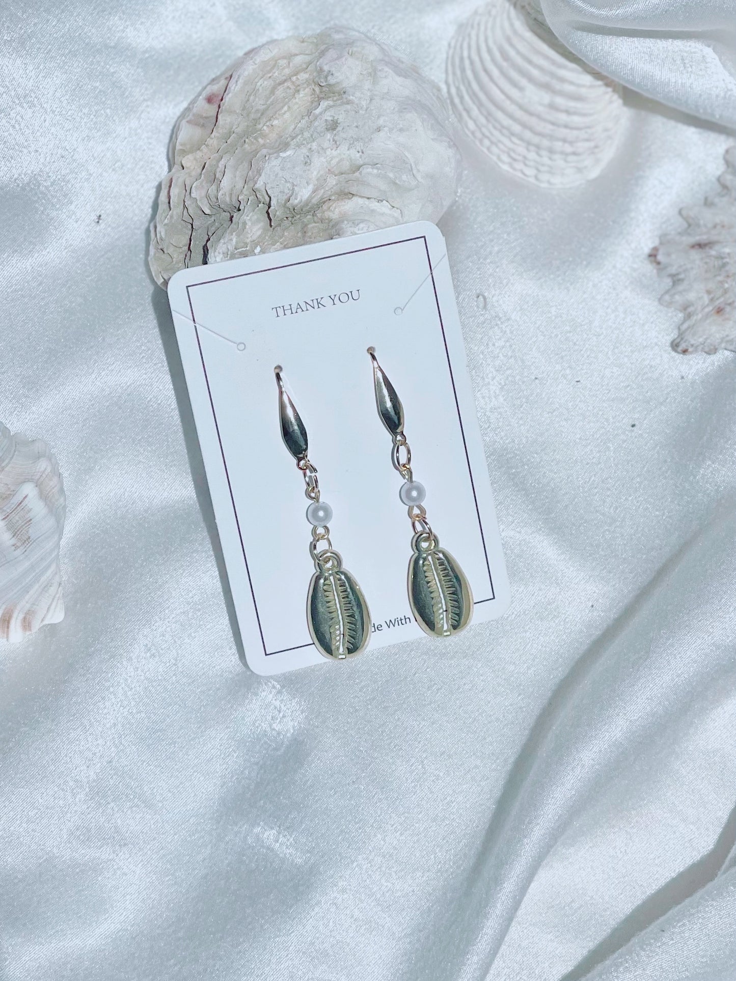 Scuttle earrings - mermaid core