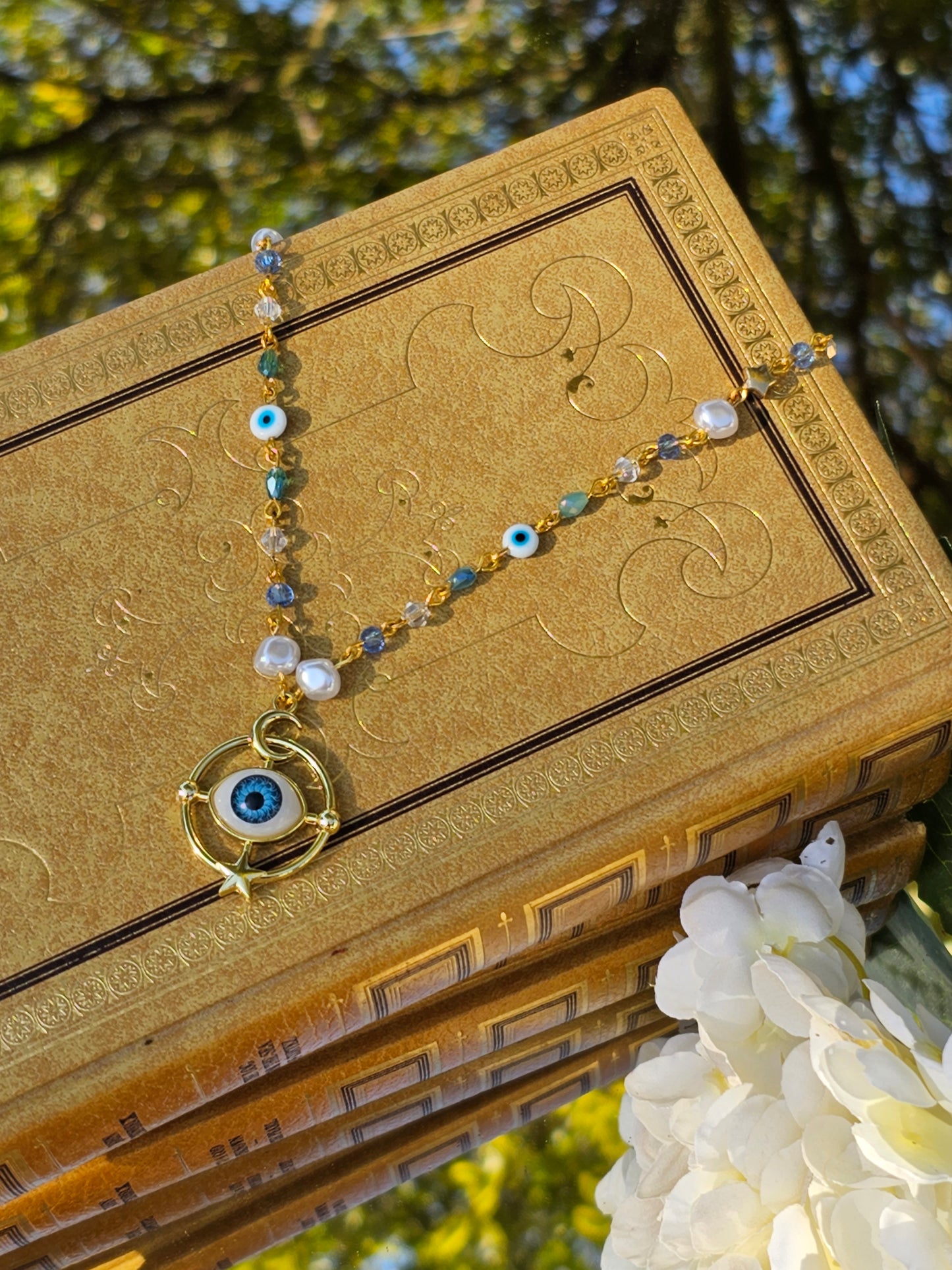 Evil Eye Statement Necklace