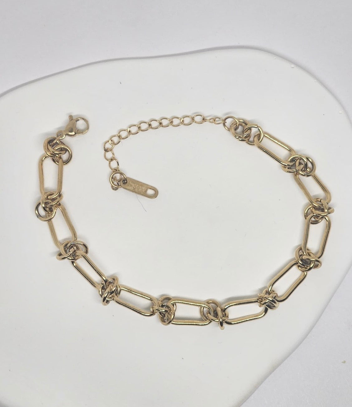 Gold Link Bracelet